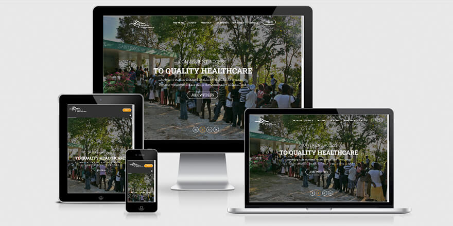 Redstage Launches New Site for Saint Rock Haiti Foundation
