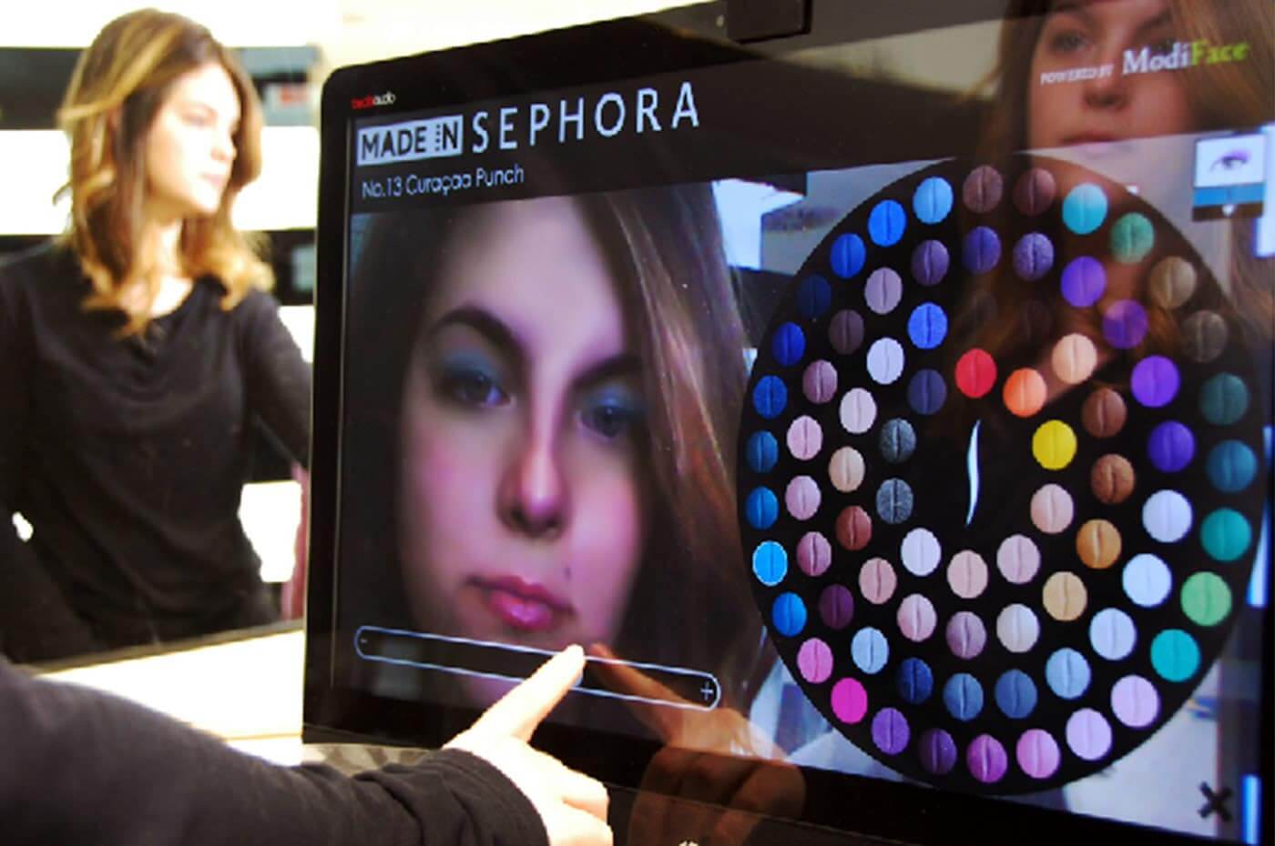 Sephora's augmented reality mirror